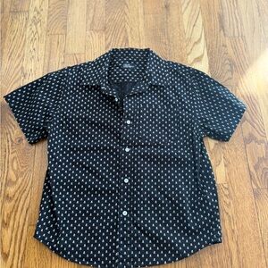 Boys Skull Dress Shirt